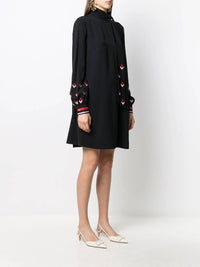 Valentino - Sequin Long Sleeve Dress