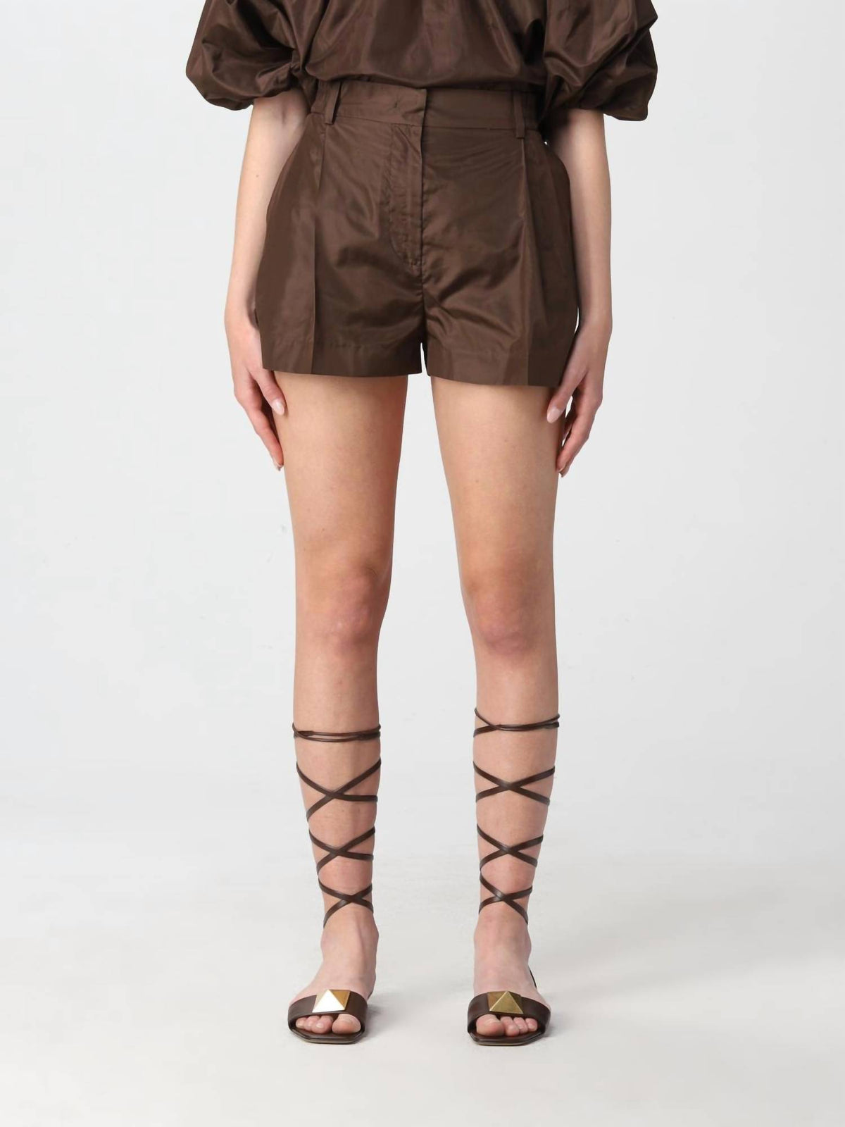 Valentino - Taffeta Shorts