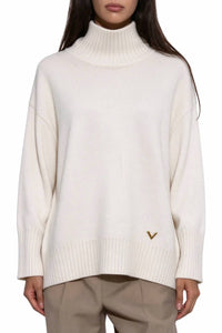 Valentino - Turtleneck Oversized Sweater