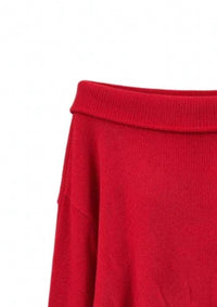 Valentino - Women's Solid Color Ribbed Sweater