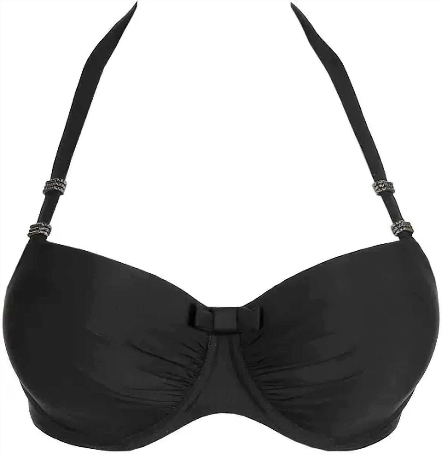Van De Velde - Cocktail Swim Top - bikinis - black - clothing