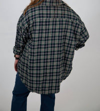 Vanilla Monkey - Button Down Plaid Shirt - Plus