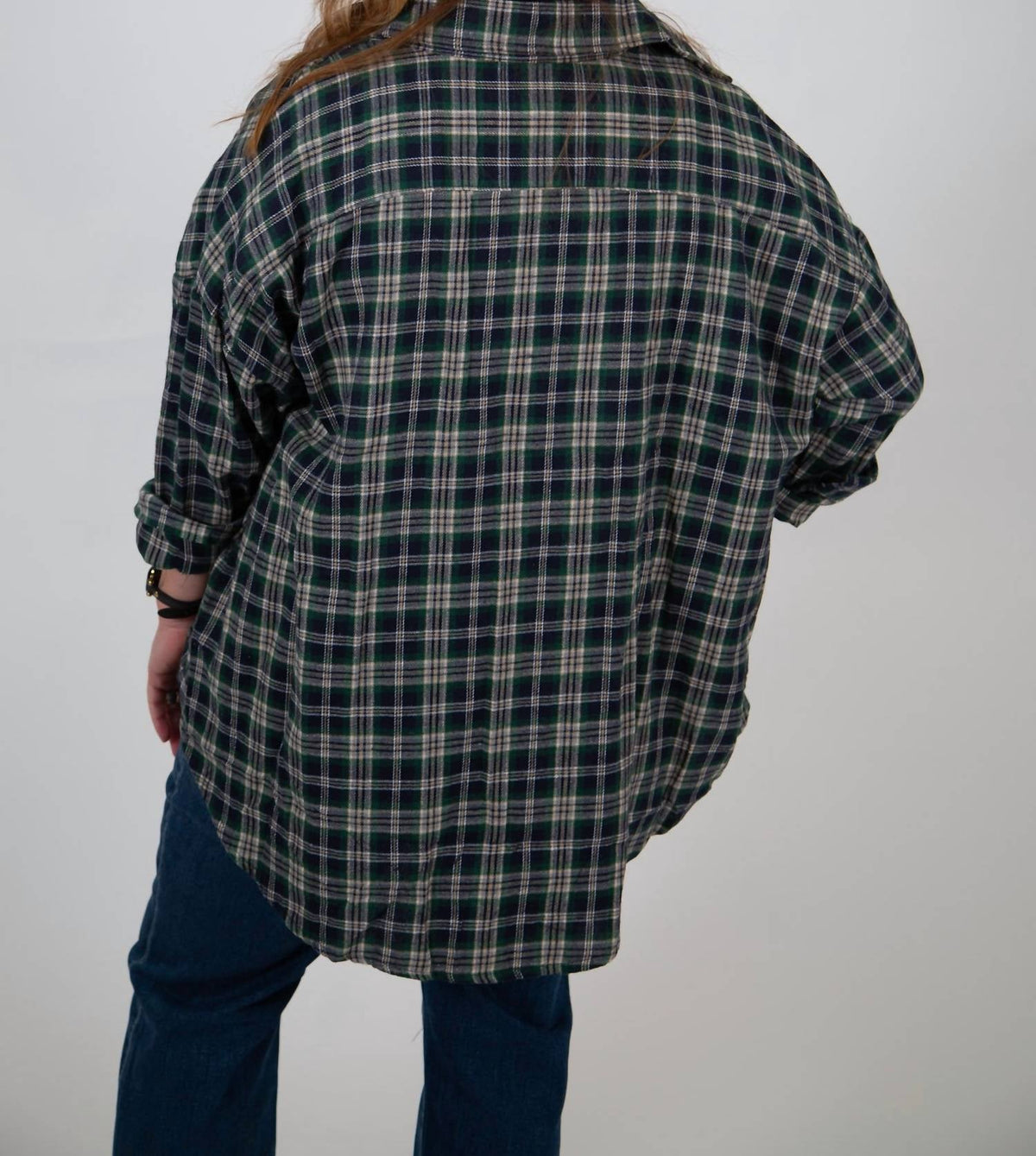 Vanilla Monkey - Button Down Plaid Shirt - Plus