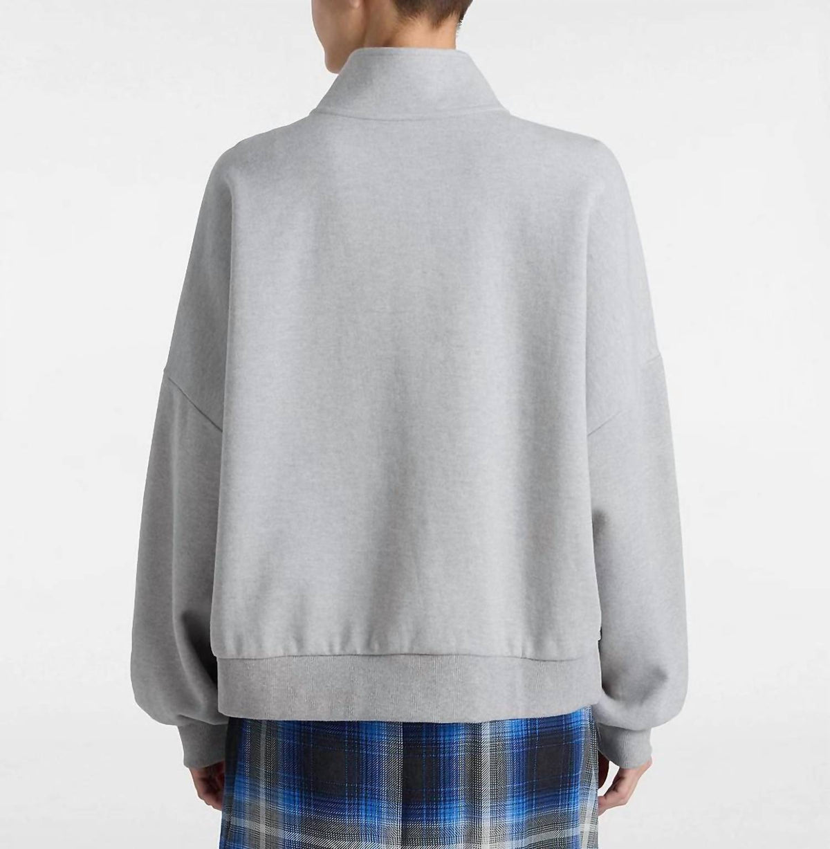 Vans - Women's Elevated Double Knit Loose Mock Neck Sweatshirt