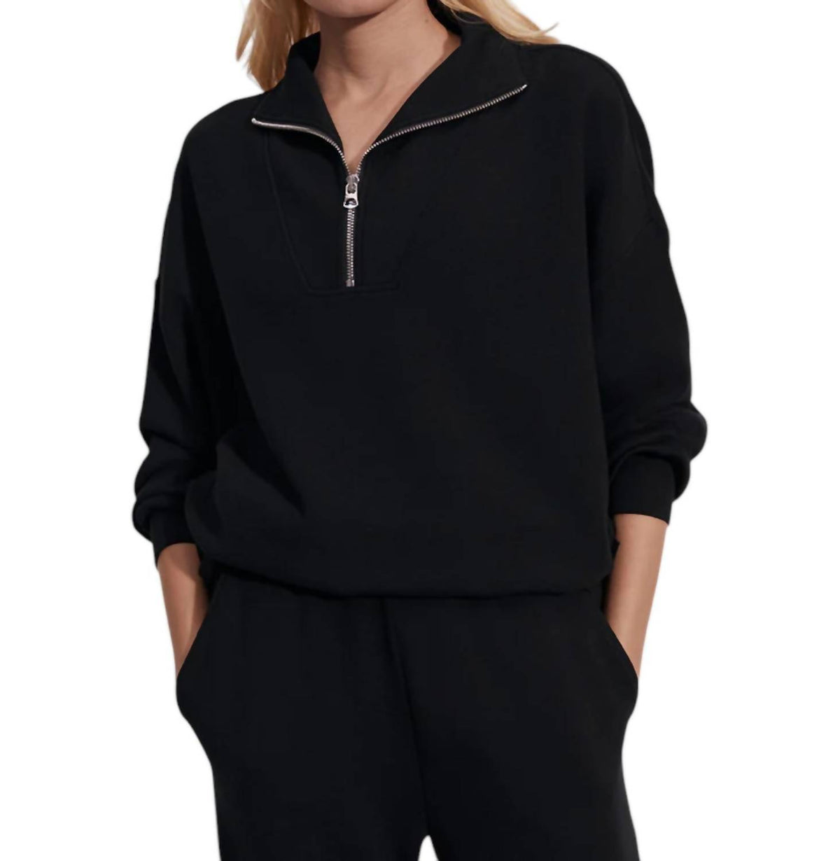 Varley - Hawley Half Zip Sweatshirt