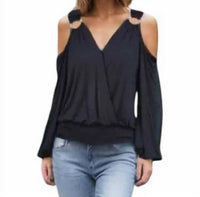 Vava - Open Shoulder Ring Top