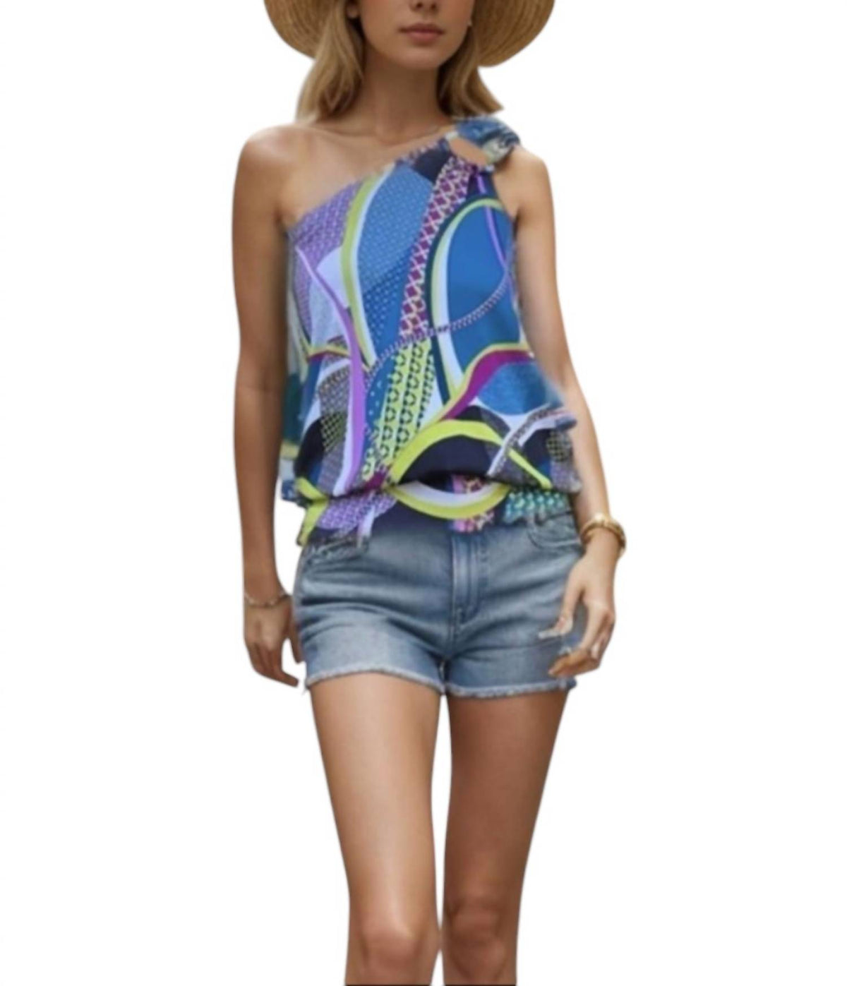 Vava - VIVIAN ONE SHOULDER RING TOP