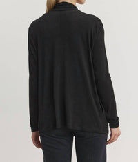 Velvet By Graham & Spencer - Hermela Cardigan - black - cardigans - clothing