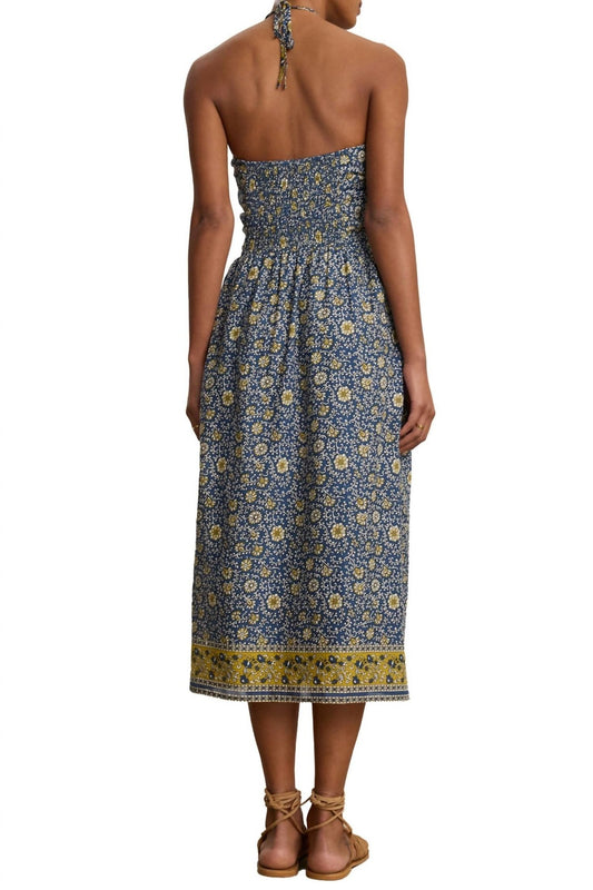 Velvet By Graham & Spencer - Odette Dress - blue - clothing - cotton