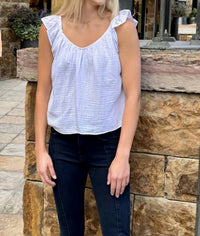 Velvet By Graham & Spencer - Stella Tank Top - clothing - cotton - solid