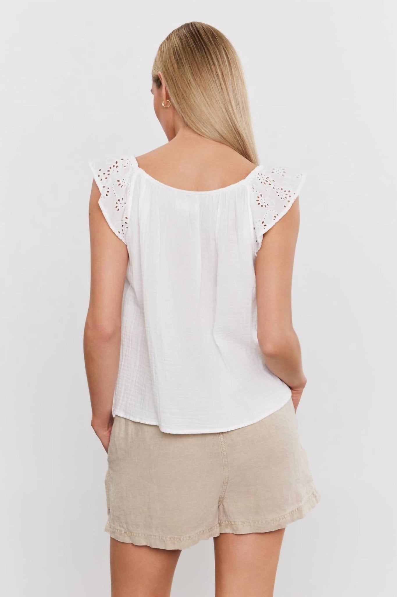 Velvet By Graham & Spencer - Stella Tank Top - clothing - cotton - solid