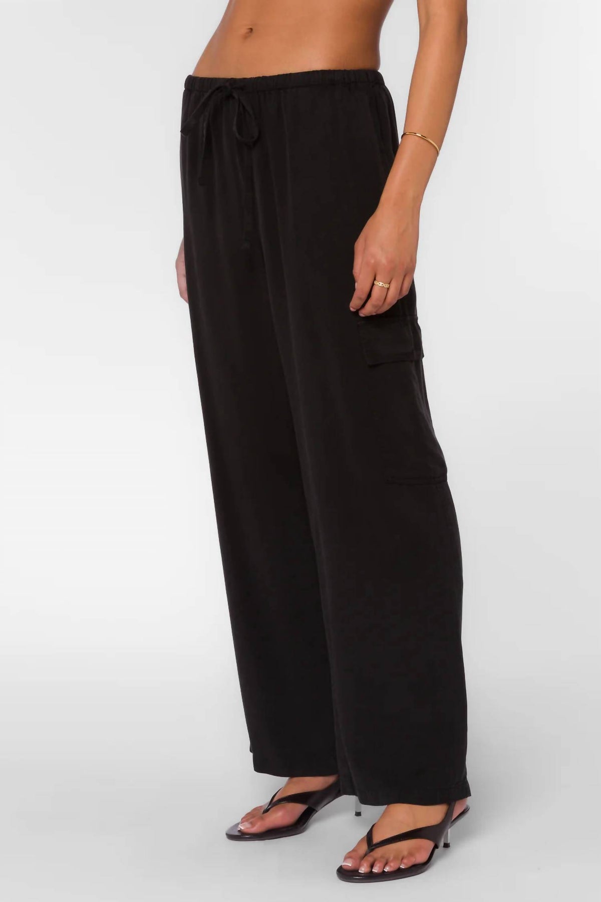 Velvet Heart - Deja Pull On Elastic Cargo Pants
