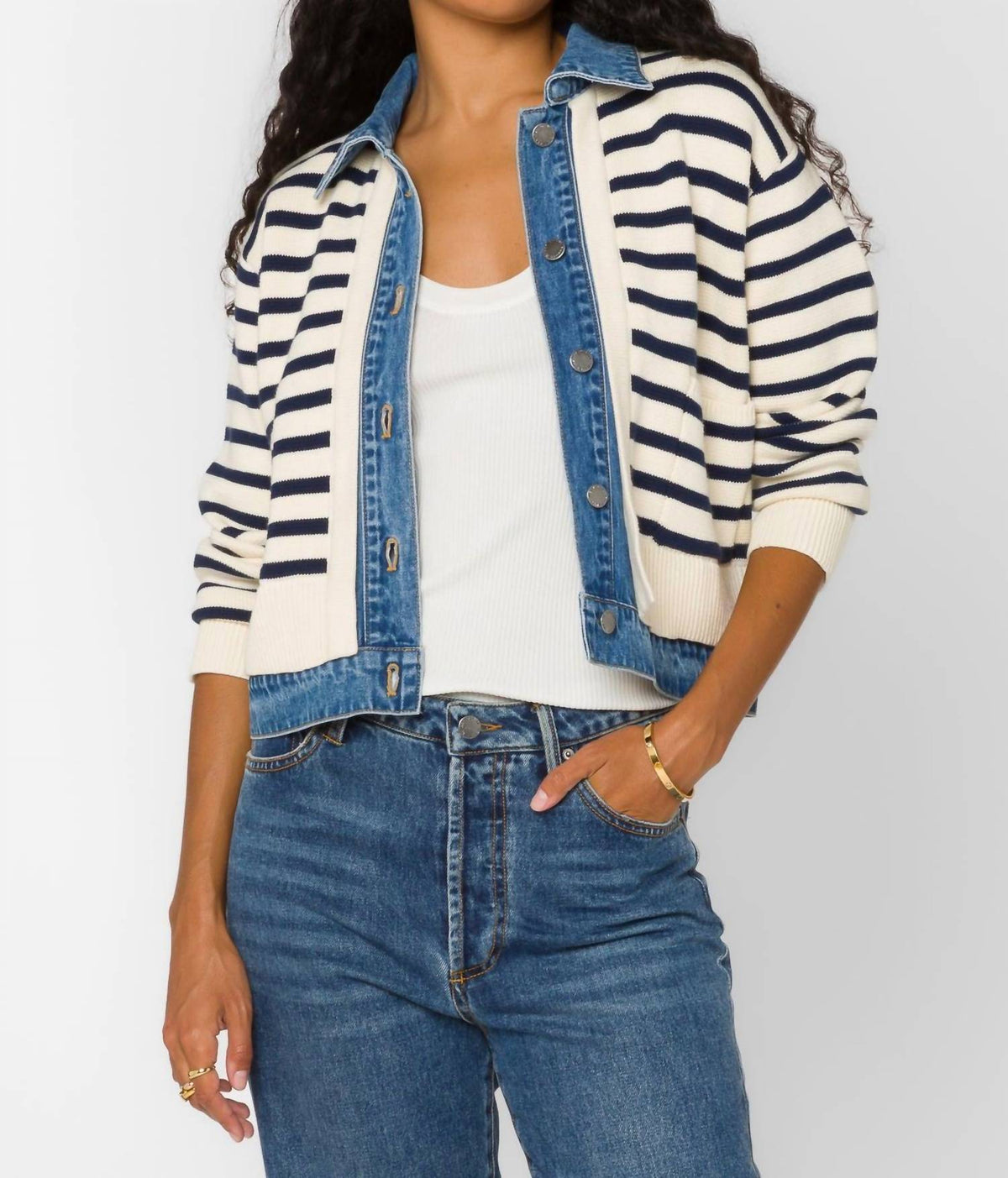 Velvet Heart - Francis Striped Jacket