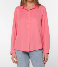 Velvet Heart - Leila Top - button - down - shirts - clothing - lyocell