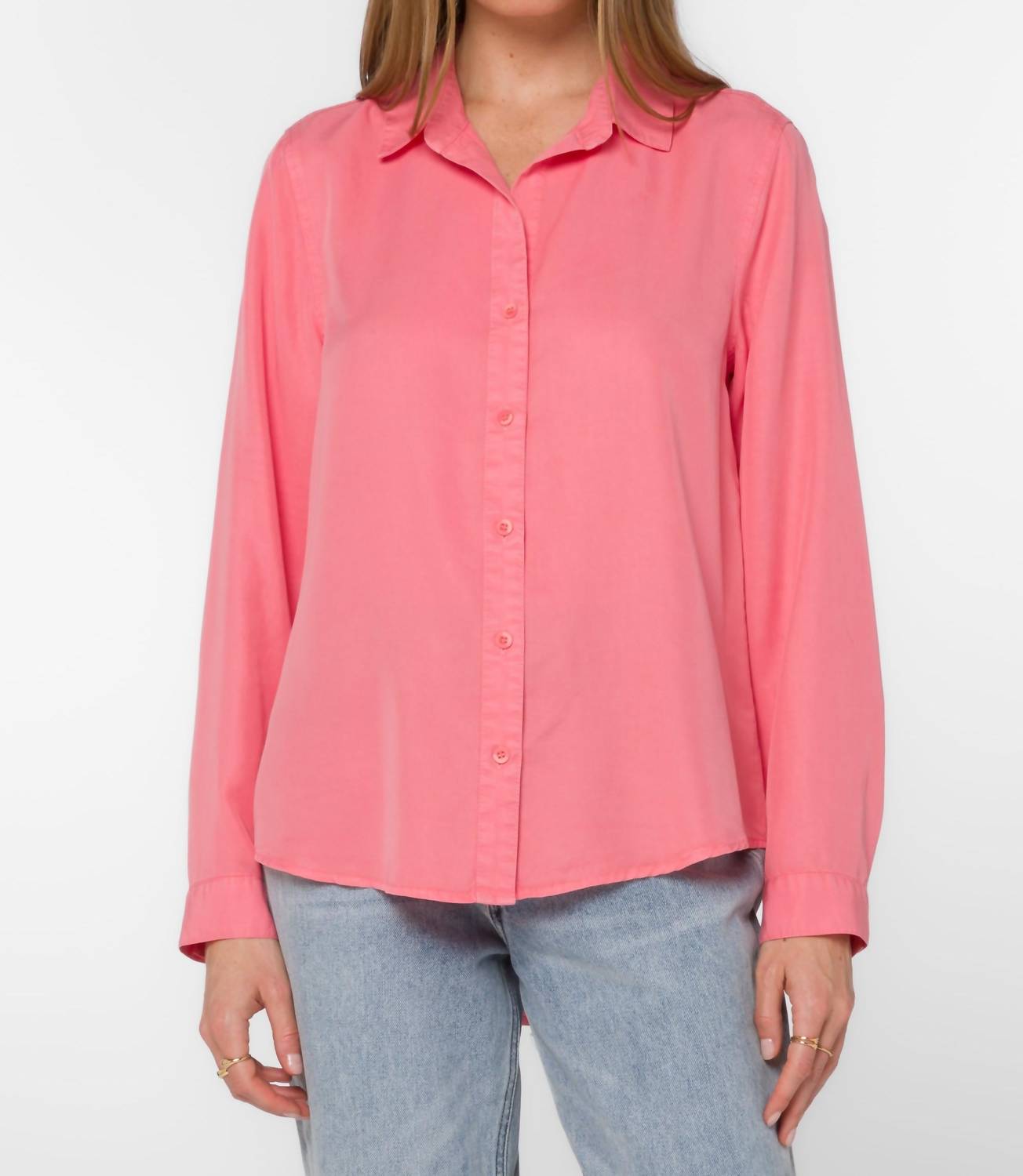 Velvet Heart - Leila Top - button - down - shirts - clothing - lyocell