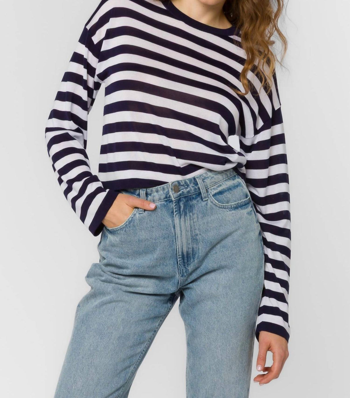 Velvet Heart - Rumi Stripe Long Sleeve Tee