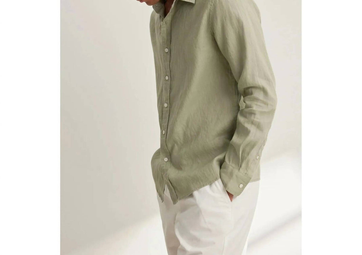 Velvet Men - Caruso Linen Button Up