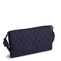 Vera Bradley - Women's Wildwood Wallet Crossbody Bag - bags - blue - crossbody - bags
