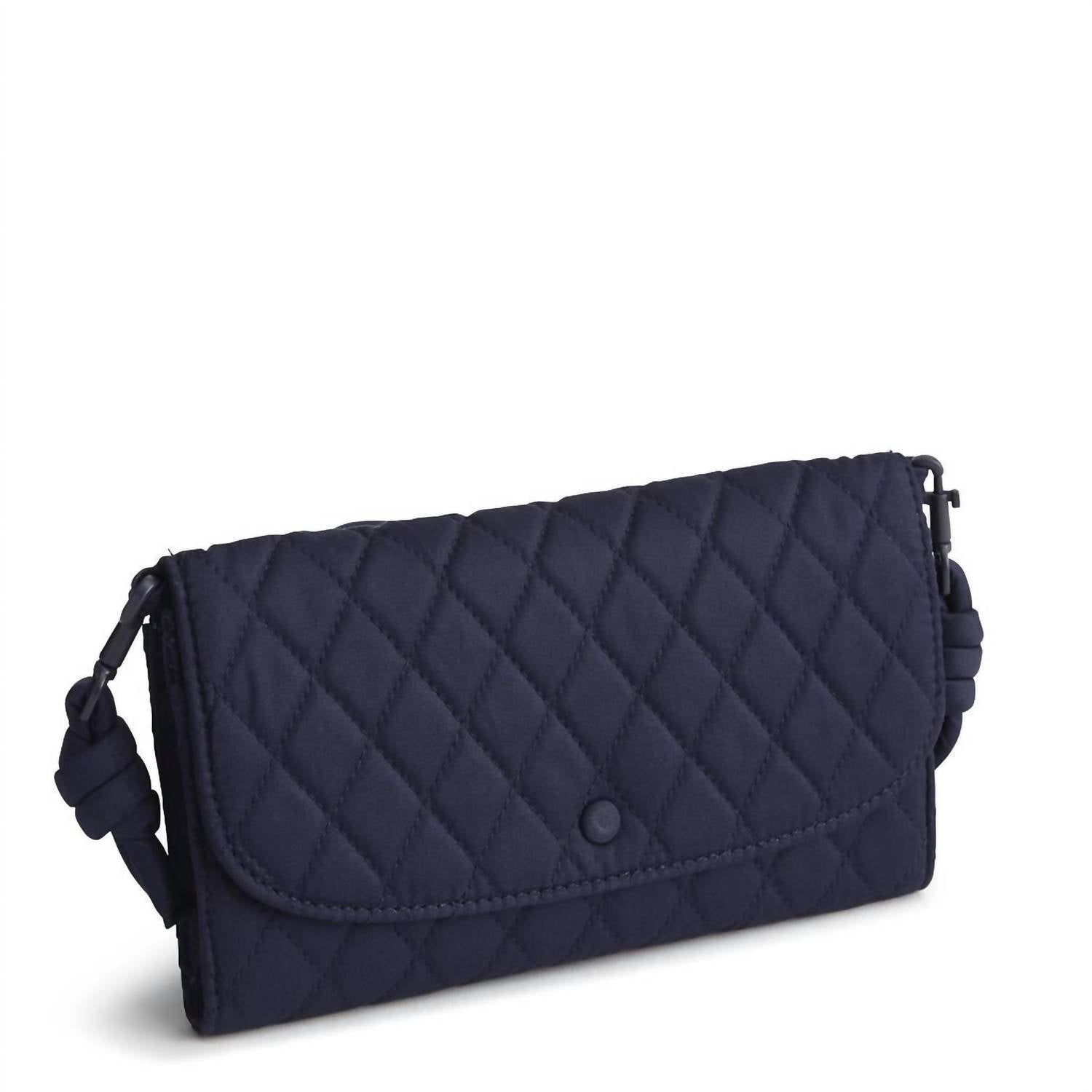 Vera Bradley - Women's Wildwood Wallet Crossbody Bag - bags - blue - crossbody - bags