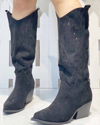 Vera - WOMEN'S PERFORATED LEG BOOT