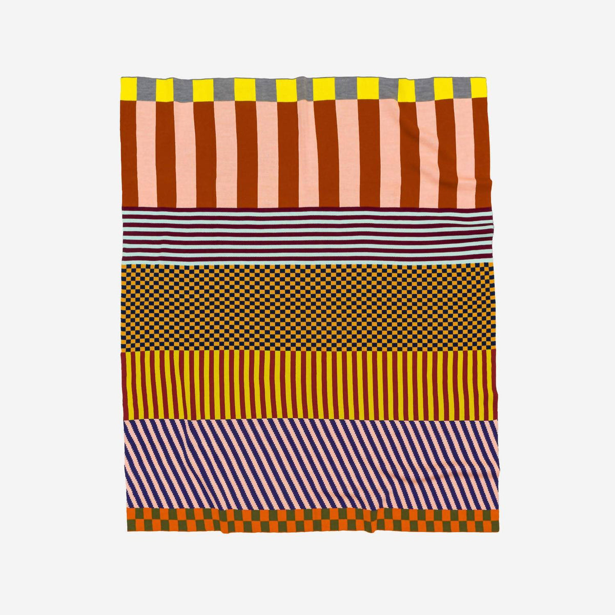 Verloop - Pattern Patch Throw Blanket