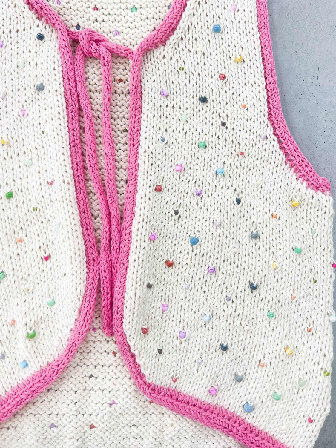 Vero Alfie - Doll Knit Fabric Vest - clothing - jackets - outerwear