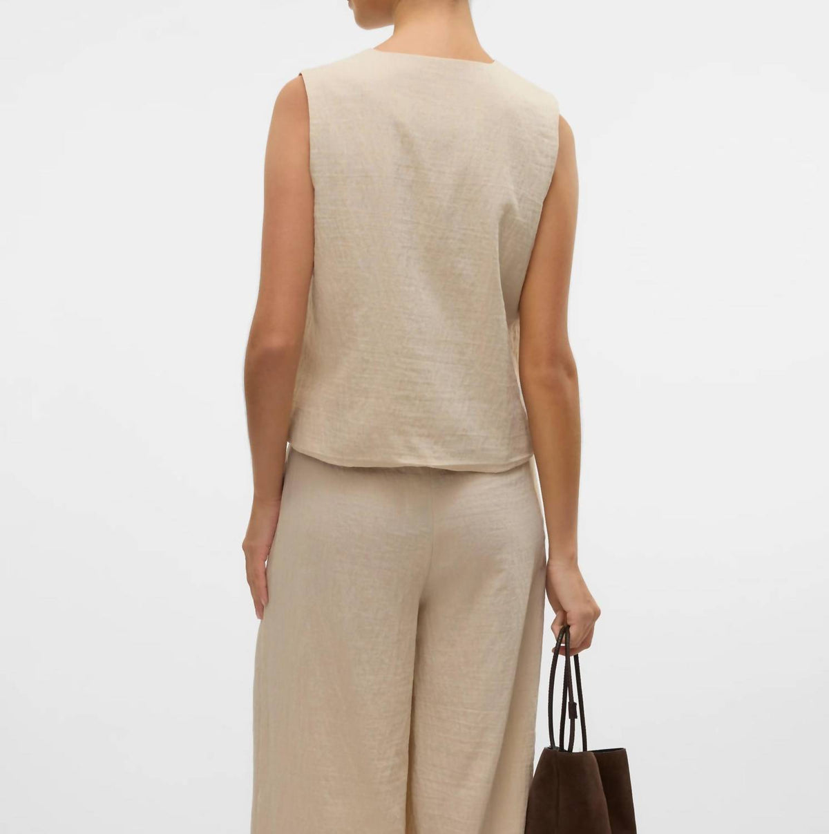 Vero Moda - Fea Tie-front Top