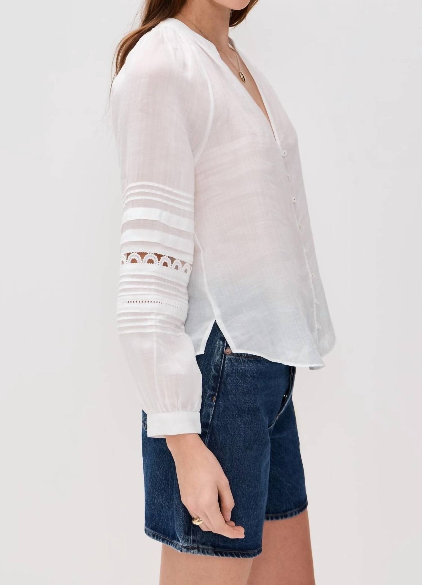 Veronica Beard - Ailani Top - blouses - clothing - shirts