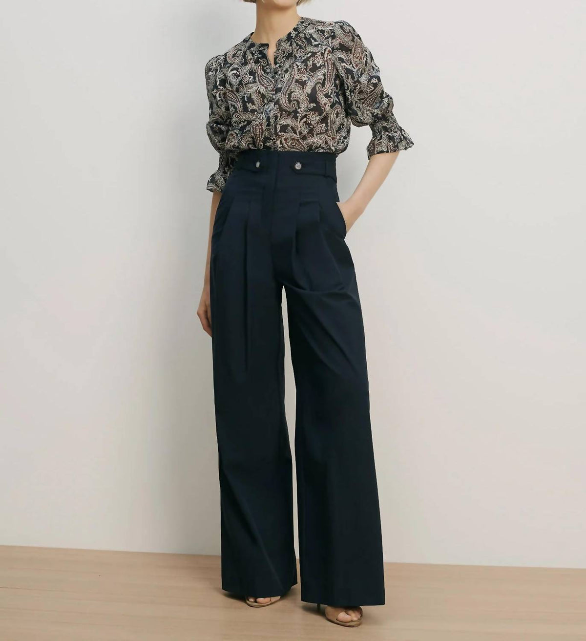 Veronica Beard - Allman Wide-leg Pant