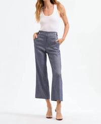 Veronica Beard - Aubrie Pant - blue - clothing - linen - blend