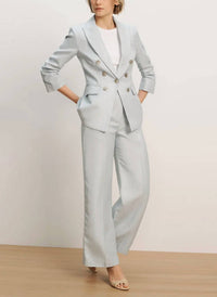 Veronica Beard - Cassidee Wide Leg Pants