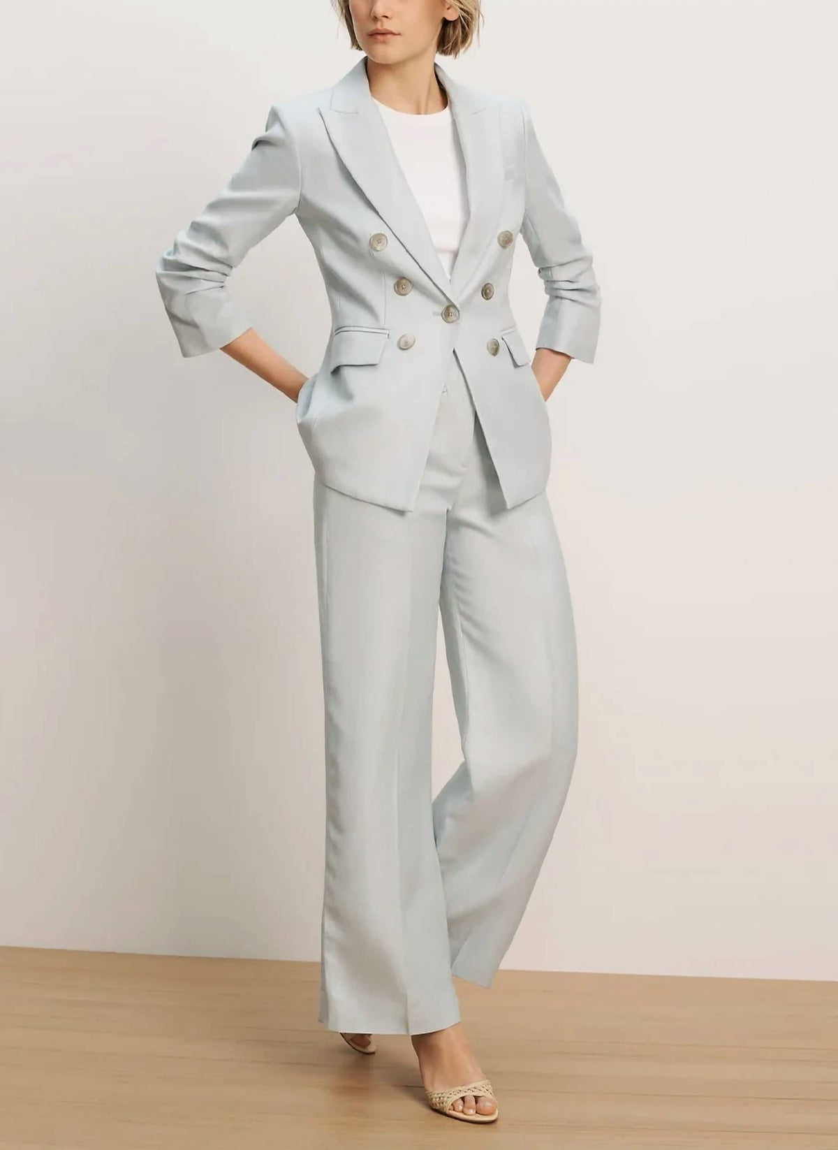Veronica Beard - Cassidee Wide Leg Pants