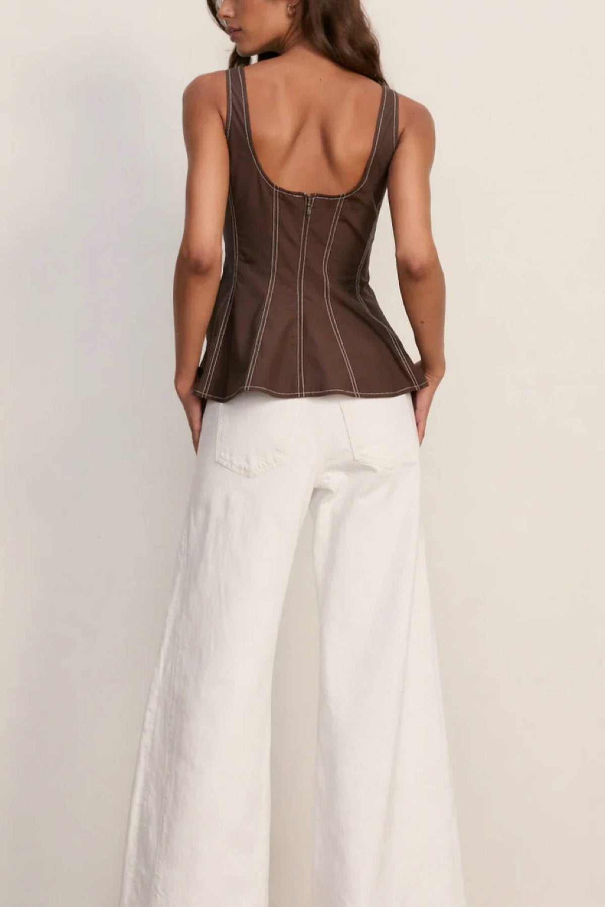 Veronica Beard - Charlie Peplum Top