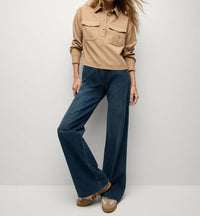 Veronica Beard - Colvin Top - blouses - brown - clothing