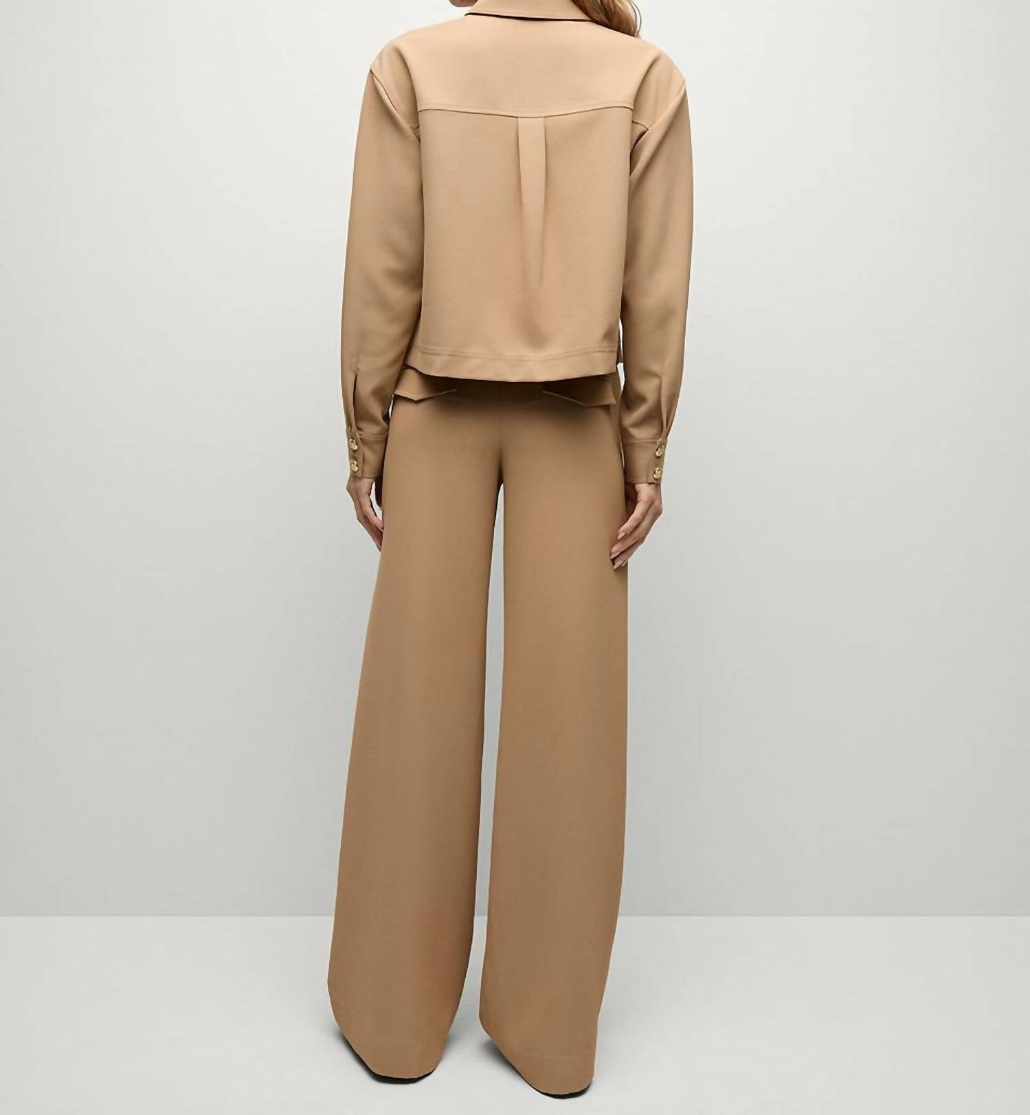 Veronica Beard - Colvin Top - blouses - brown - clothing