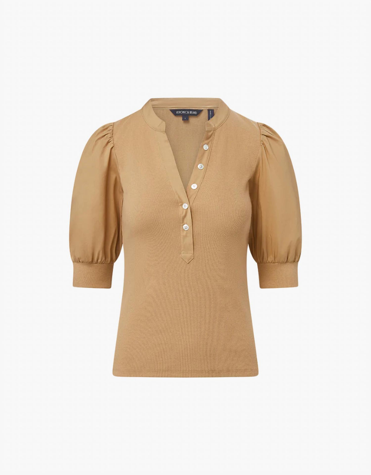 Veronica Beard - Coralee Puff-sleeve Tee