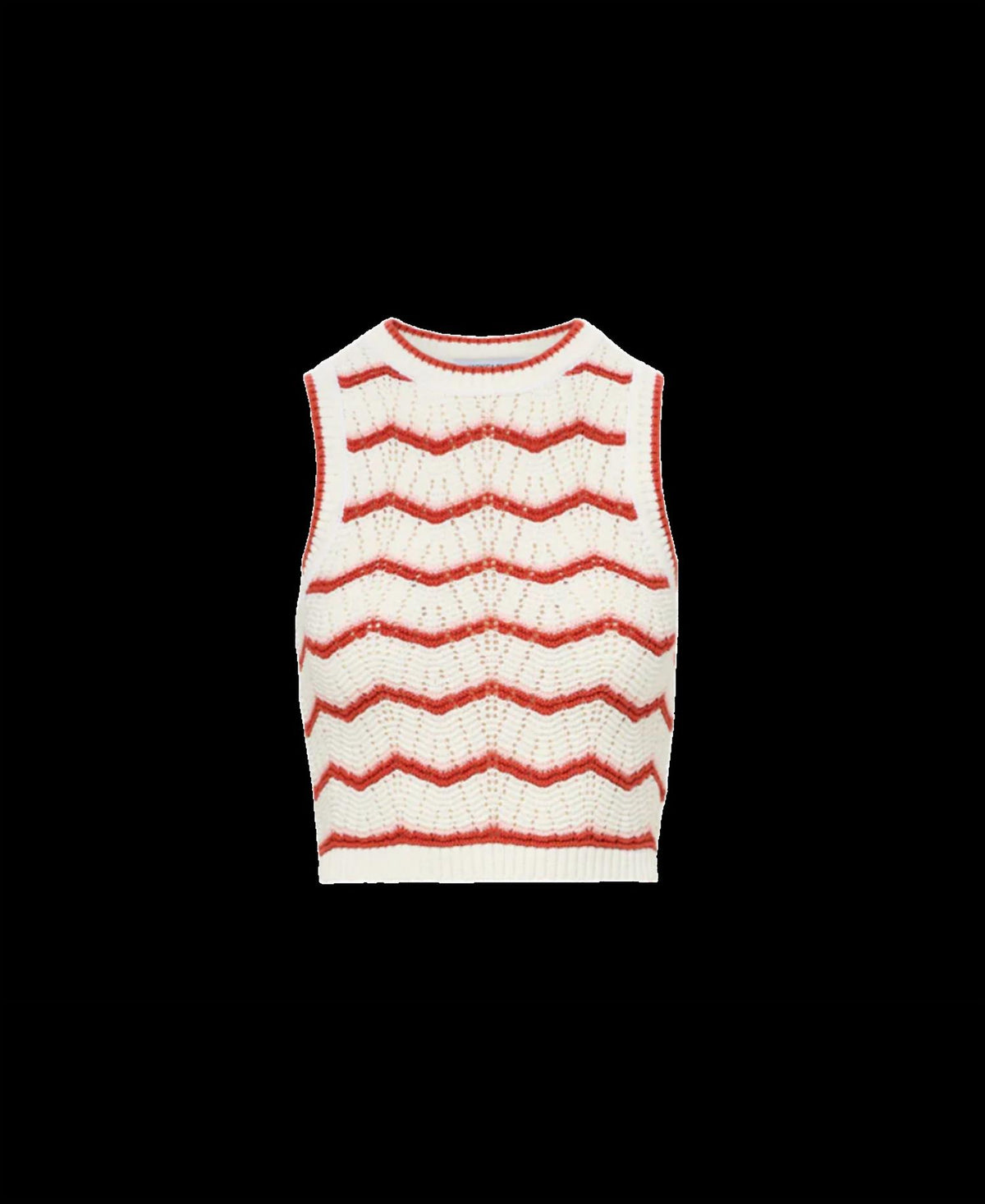 Veronica Beard - Cropped Jerrel Knit Tank Top