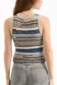 Veronica Beard - Cropped Jerrell Knit Tank