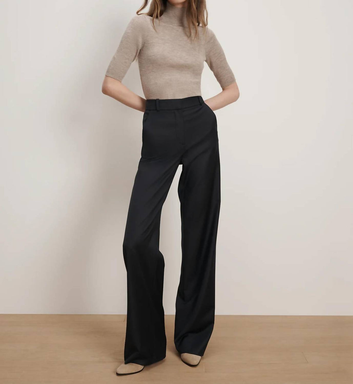 Veronica Beard - Eaton Wide Leg Pants