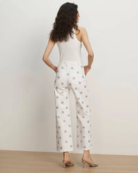 Veronica Beard - Grant Studded Wide Leg Jeans