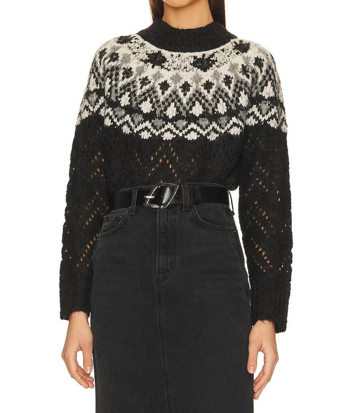 Veronica Beard - JERIN FAIRISLE SWEATER