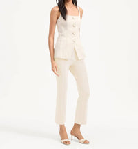 Veronica Beard - Kimra Pant - ankle - clothing - cotton - blend