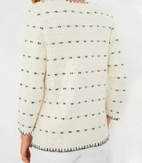 Veronica Beard - KNIT JACKET WITH SEQUIN - blazers - clothing - jackets