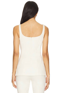 Veronica Beard - Liana Top - blouses - clothing - cotton - blend