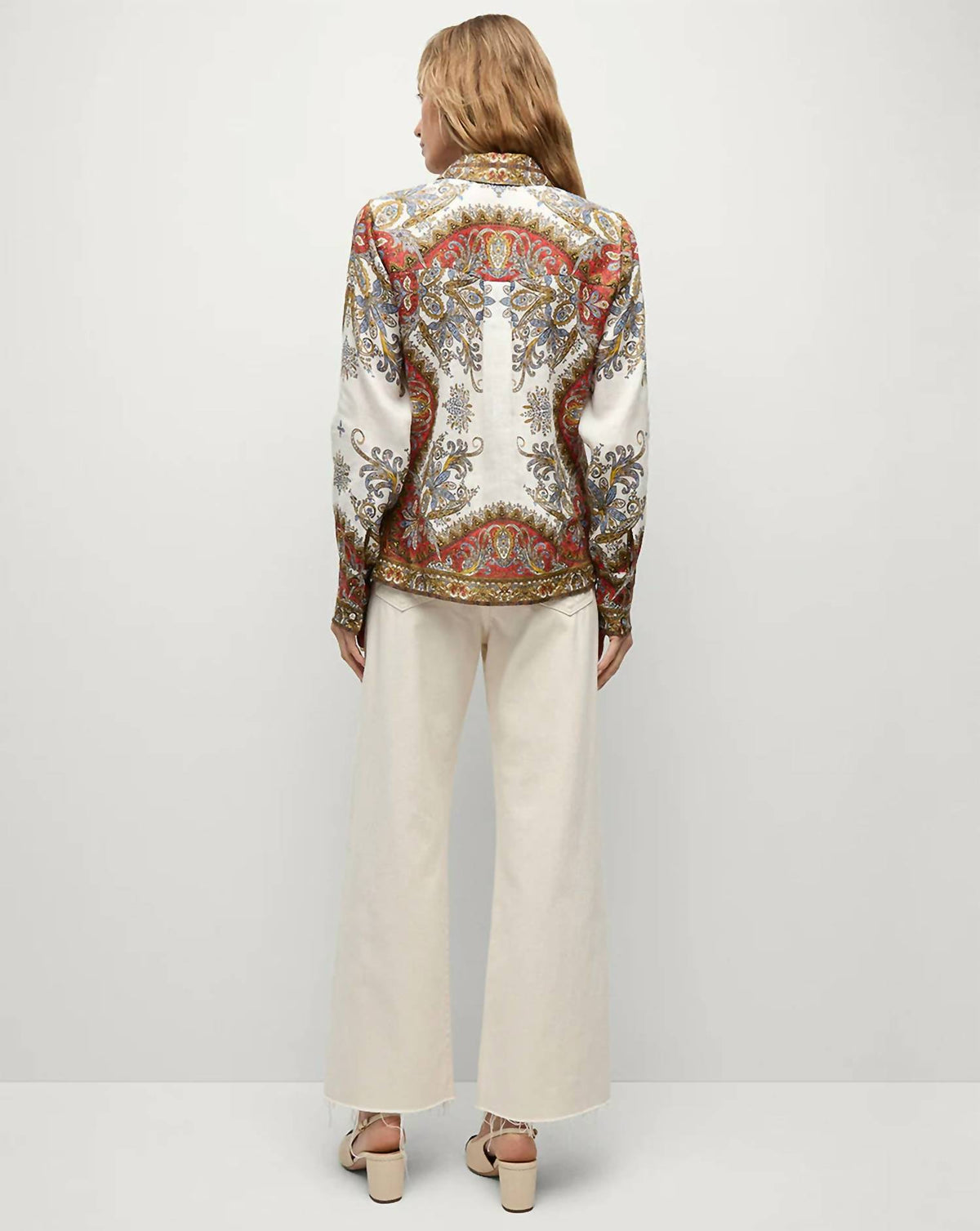 Veronica Beard - Linen Floral Shirt