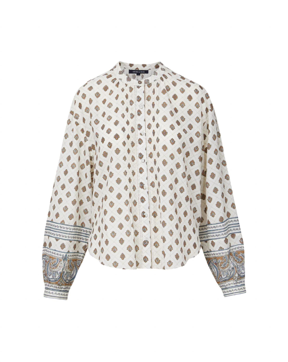Veronica Beard - Lollie Paisley Button-down Blouse