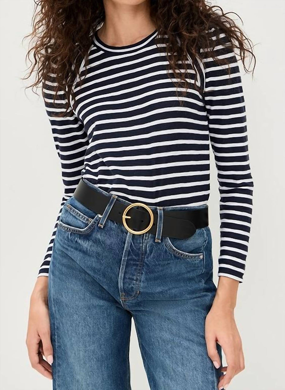 Veronica Beard - Mason Baseball Long Sleeve Tee