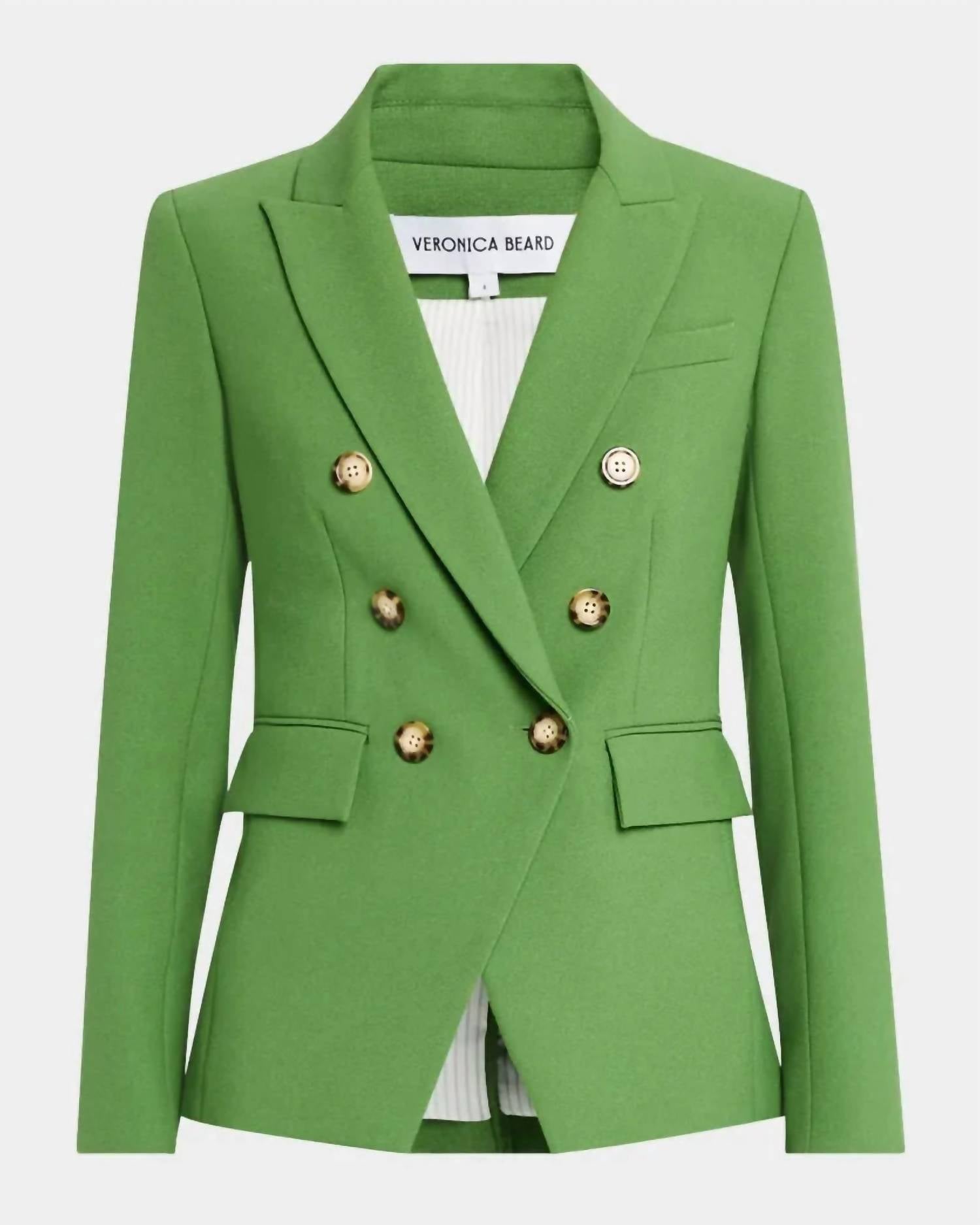 Veronica Beard - Miller Dickey Jacket - blazers - clothing - green