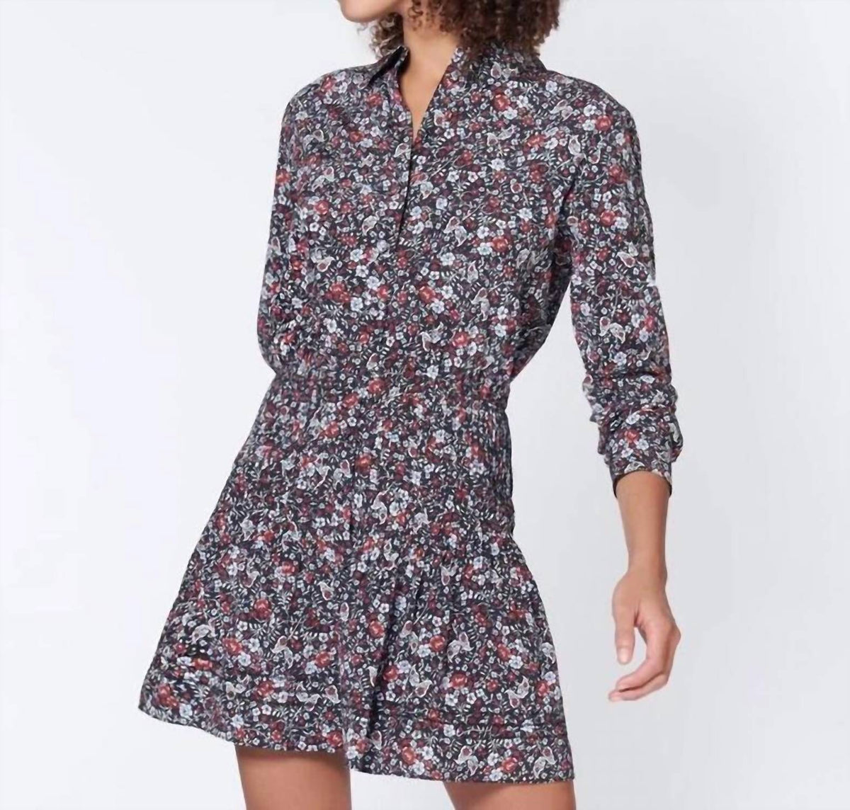 Veronica Beard - Rory Floral Silk Mini Dress