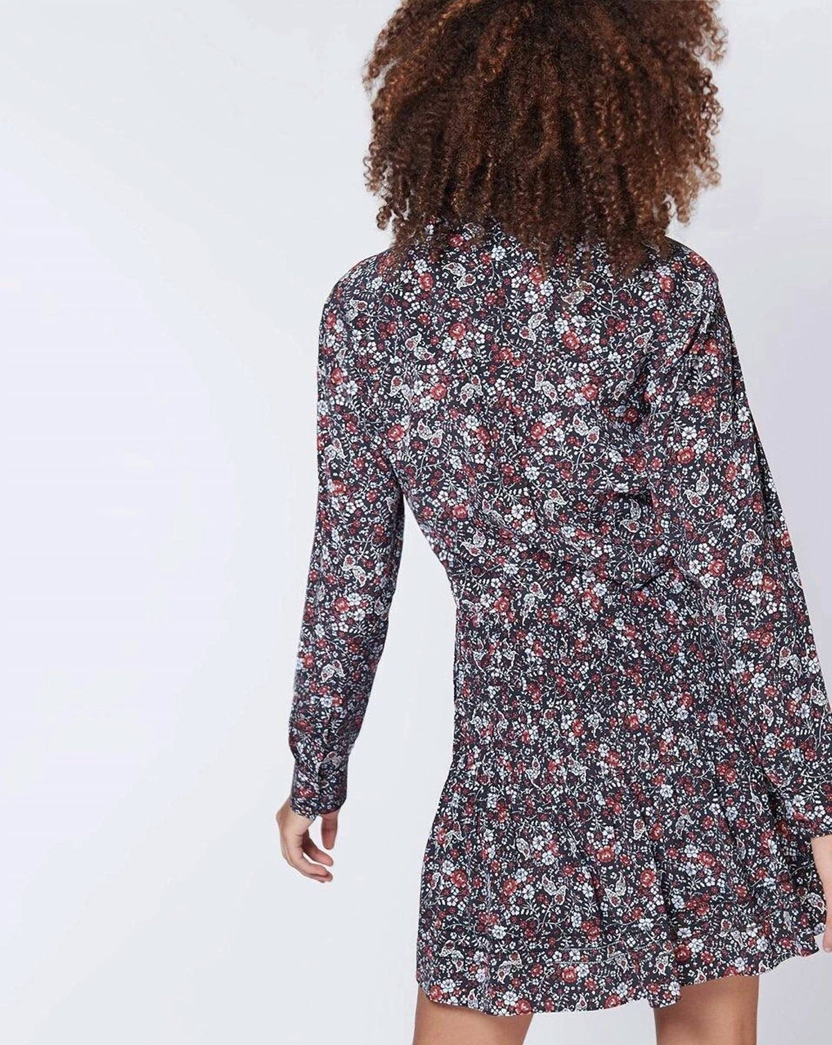 Veronica Beard - Rory Floral Silk Mini Dress